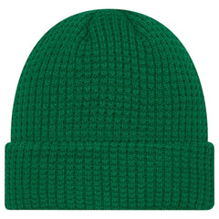 NHL Kelly Green Dallas Stars New Era Waffle Cuffed Knit Hat