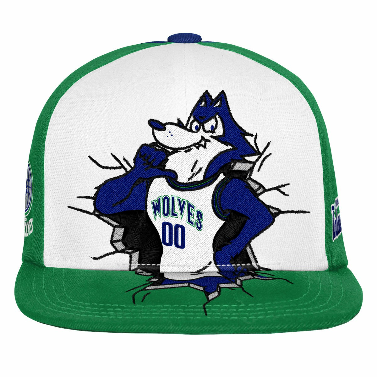 NBA Minnesota Timberwolves Youth Mascot Snapback Hat