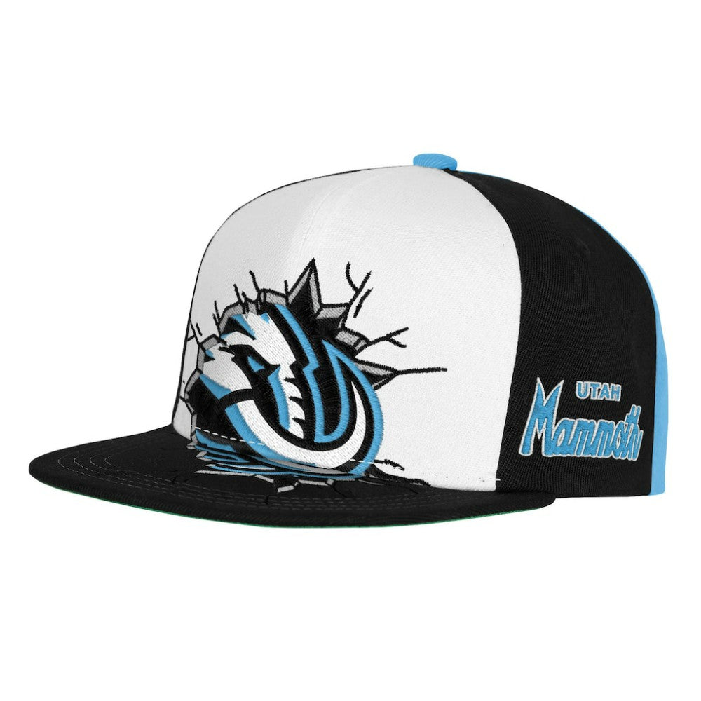 NHL Navy Utah Mammoth Mitchell & Ness Youth Mascot Snapback Hat