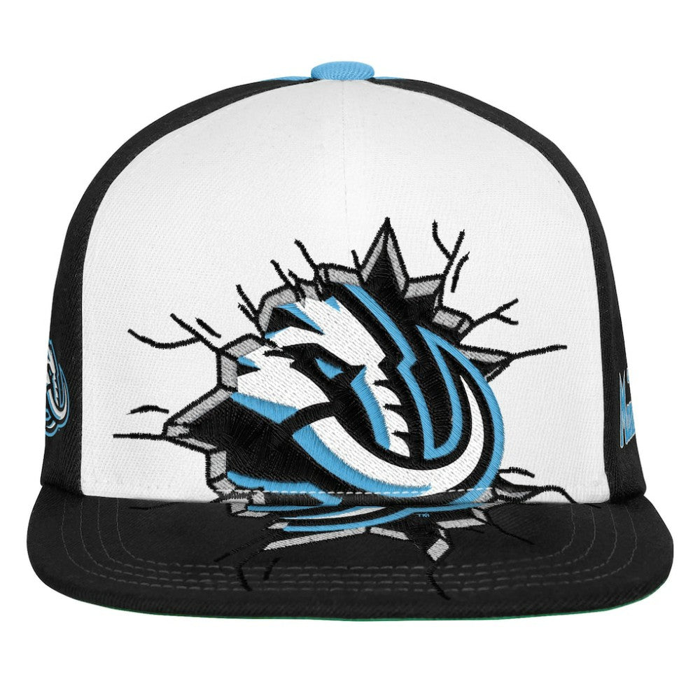 NHL Navy Utah Mammoth Mitchell & Ness Youth Mascot Snapback Hat