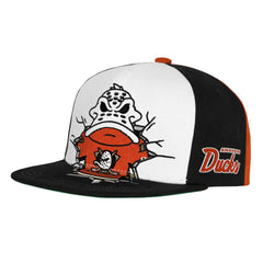 NHL Orange Anaheim Ducks Mitchell & Ness Youth Mascot Snapback Hat