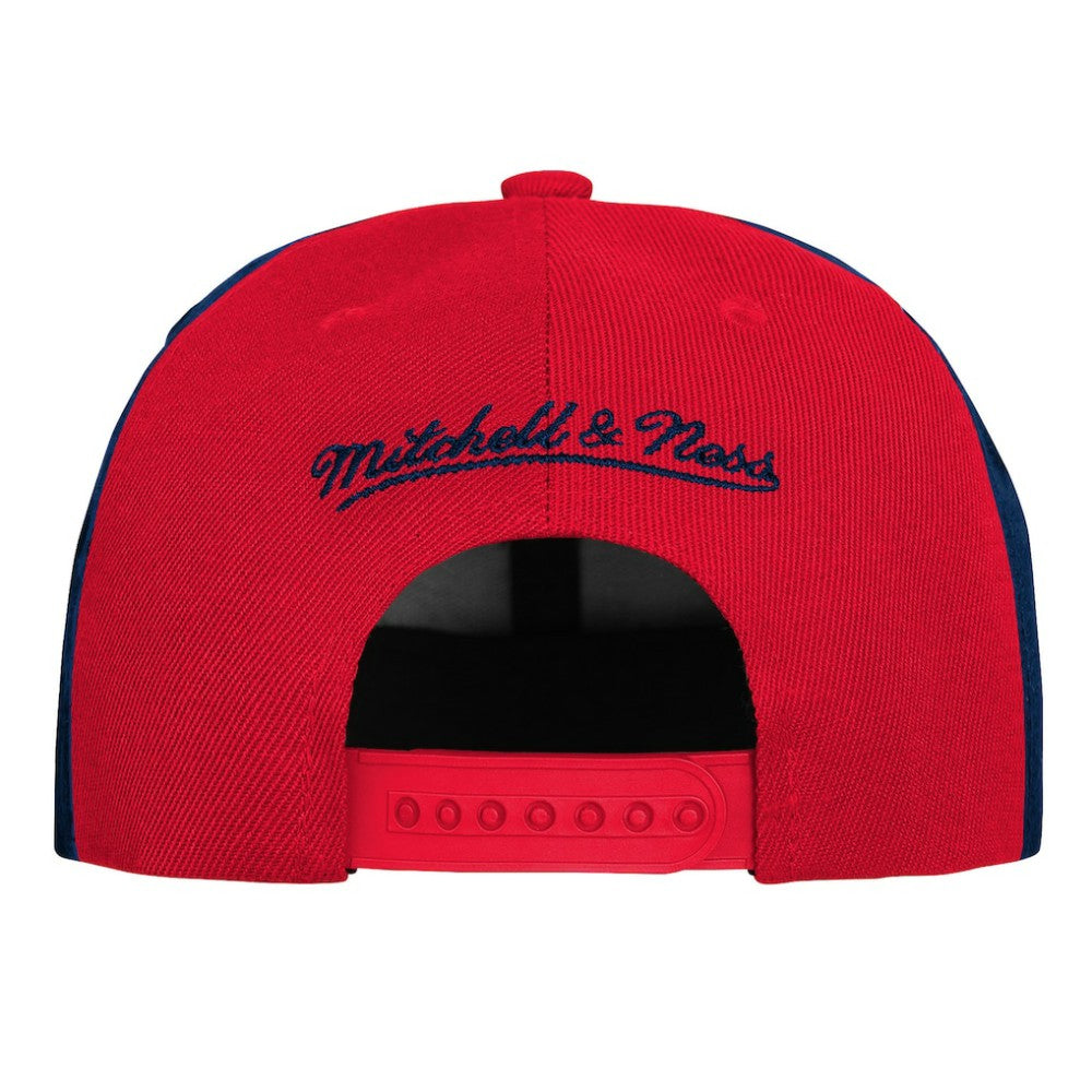 NHL Navy Washington Capitals Mitchell & Ness Youth Mascot Snapback Hat