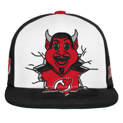 NHL Red New Jersey Devils Mitchell & Ness Youth Mascot Snapback Hat