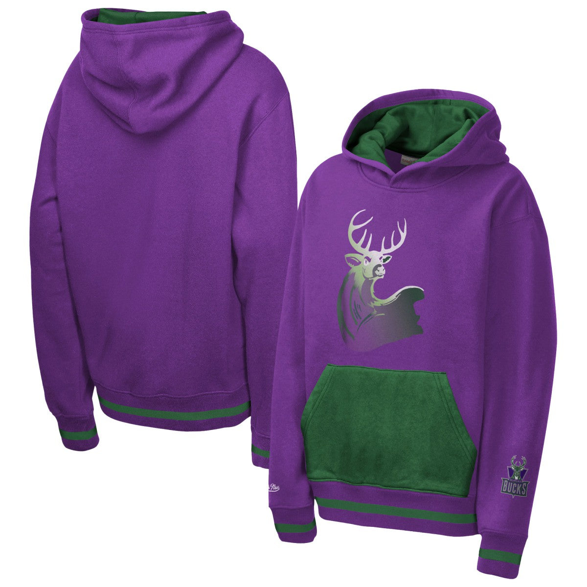 NBA Milwaukee Bucks Youth Playmaker Fashion Fleece Hoodie