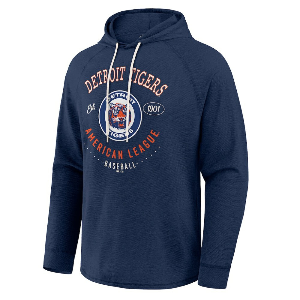 MLB Detroit Tigers Darius Rucker Collection by Fanatics Raglan Hooded Long Sleeve T-Shirt