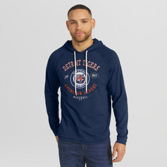 MLB Detroit Tigers Darius Rucker Collection by Fanatics Raglan Hooded Long Sleeve T-Shirt