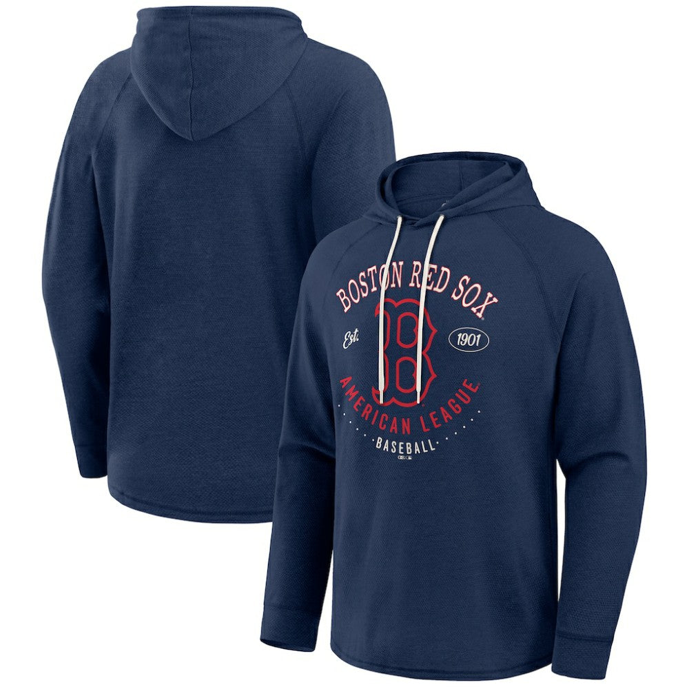 MLB Boston Red Sox Darius Rucker Collection by Fanatics Raglan Hooded Long Sleeve T-Shirt