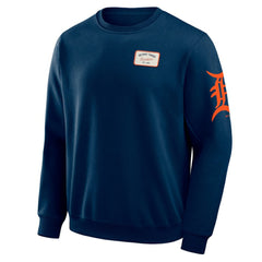 MLB Detroit Tigers Darius Rucker Collection by Fanatics Washed Crew Neck Pullover Sweatshirt