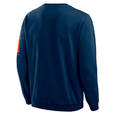 MLB Detroit Tigers Darius Rucker Collection by Fanatics Washed Crew Neck Pullover Sweatshirt