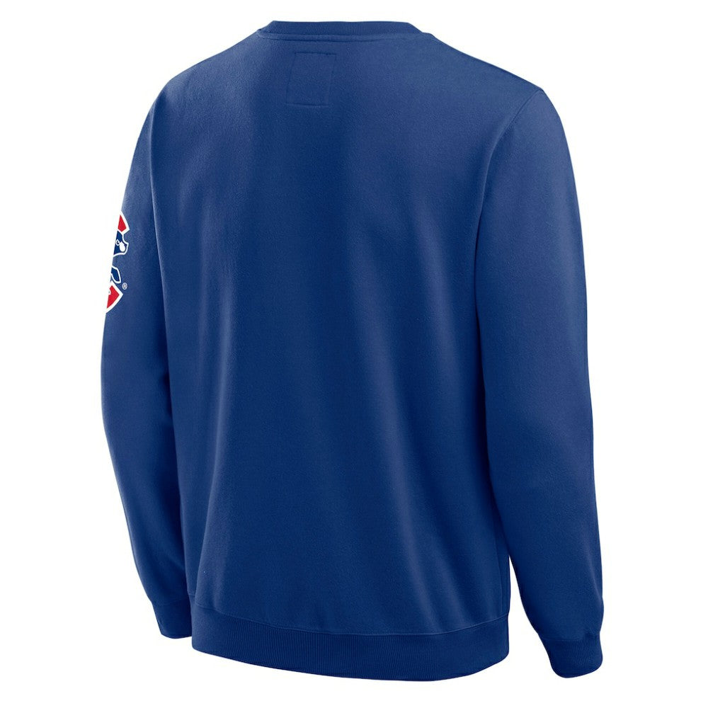 MLB Chicago Cubs Darius Rucker Collection by Fanatics Washed Crew Neck Pullover Sweatshirt