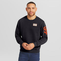 MLB San Francisco Giants Darius Rucker Collection by Fanatics Washed Crew Neck Pullover Sweatshirt
