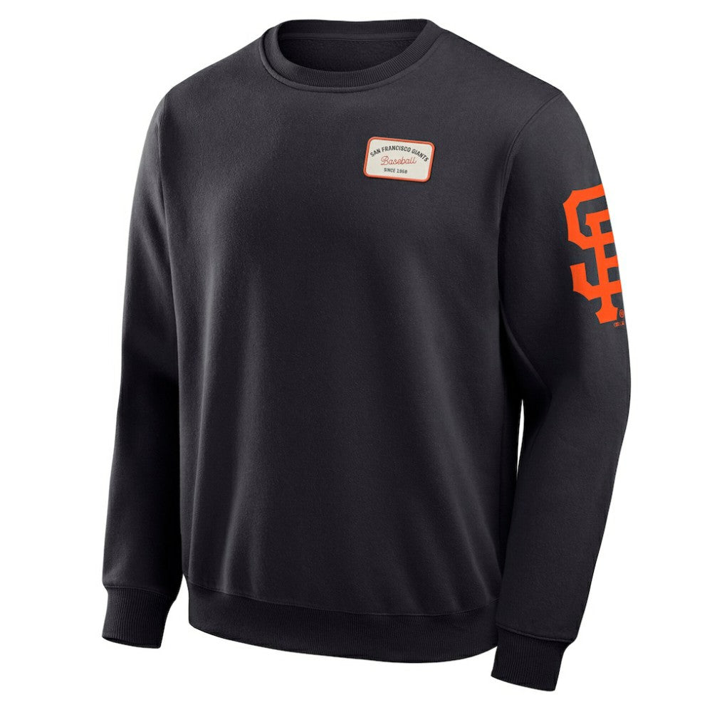 MLB San Francisco Giants Darius Rucker Collection by Fanatics Washed Crew Neck Pullover Sweatshirt