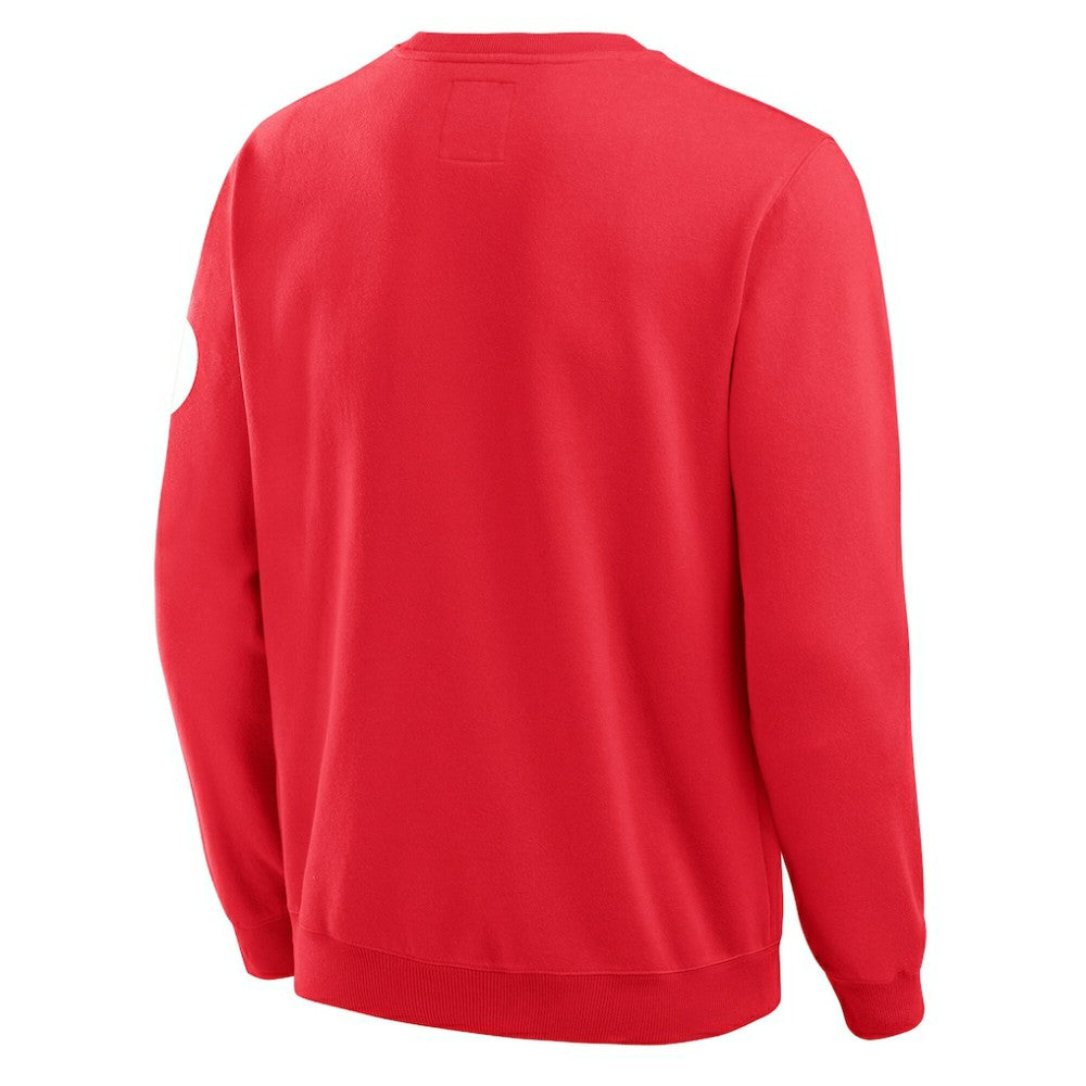 MLB Philadelphia Phillies Darius Rucker Collection by Fanatics Washed Crew Neck Pullover Sweatshirt