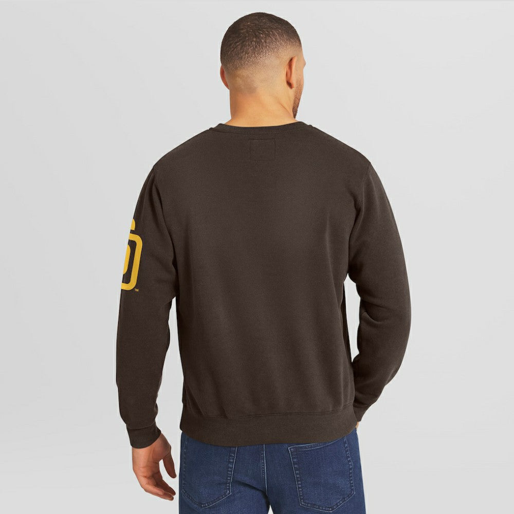 MLB San Diego Padres Darius Rucker Collection by Fanatics Washed Crew Neck Pullover Sweatshirt