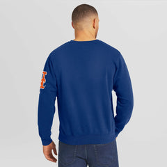 MLB New York Mets Darius Rucker Collection by Fanatics Washed Crew Neck Pullover Sweatshirt