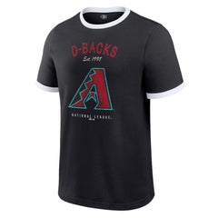 MLB Arizona Diamondbacks Darius Rucker Collection by Fanatics Washed Ringer T-Shirt