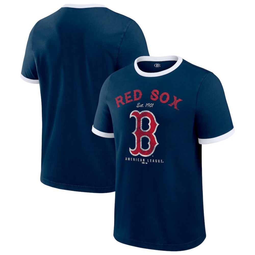 MLB Boston Red Sox Darius Rucker Collection by Fanatics Washed Ringer T-Shirt