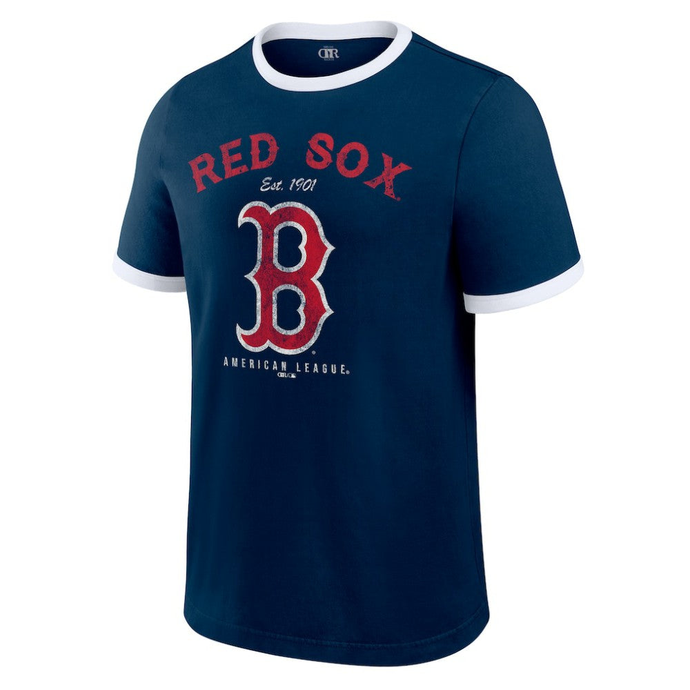 MLB Boston Red Sox Darius Rucker Collection by Fanatics Washed Ringer T-Shirt