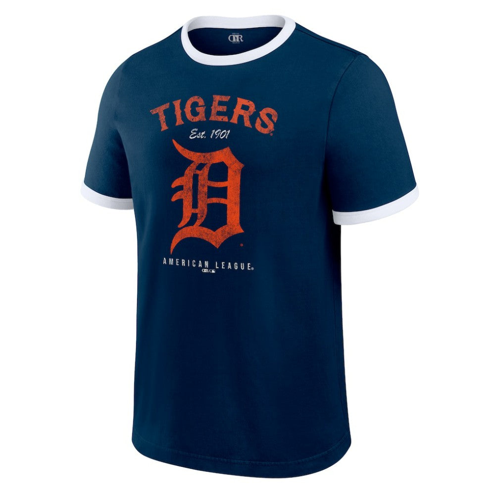 MLB Detroit Tigers Darius Rucker Collection by Fanatics Washed Ringer T-Shirt