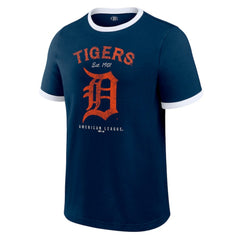 MLB Detroit Tigers Darius Rucker Collection by Fanatics Washed Ringer T-Shirt