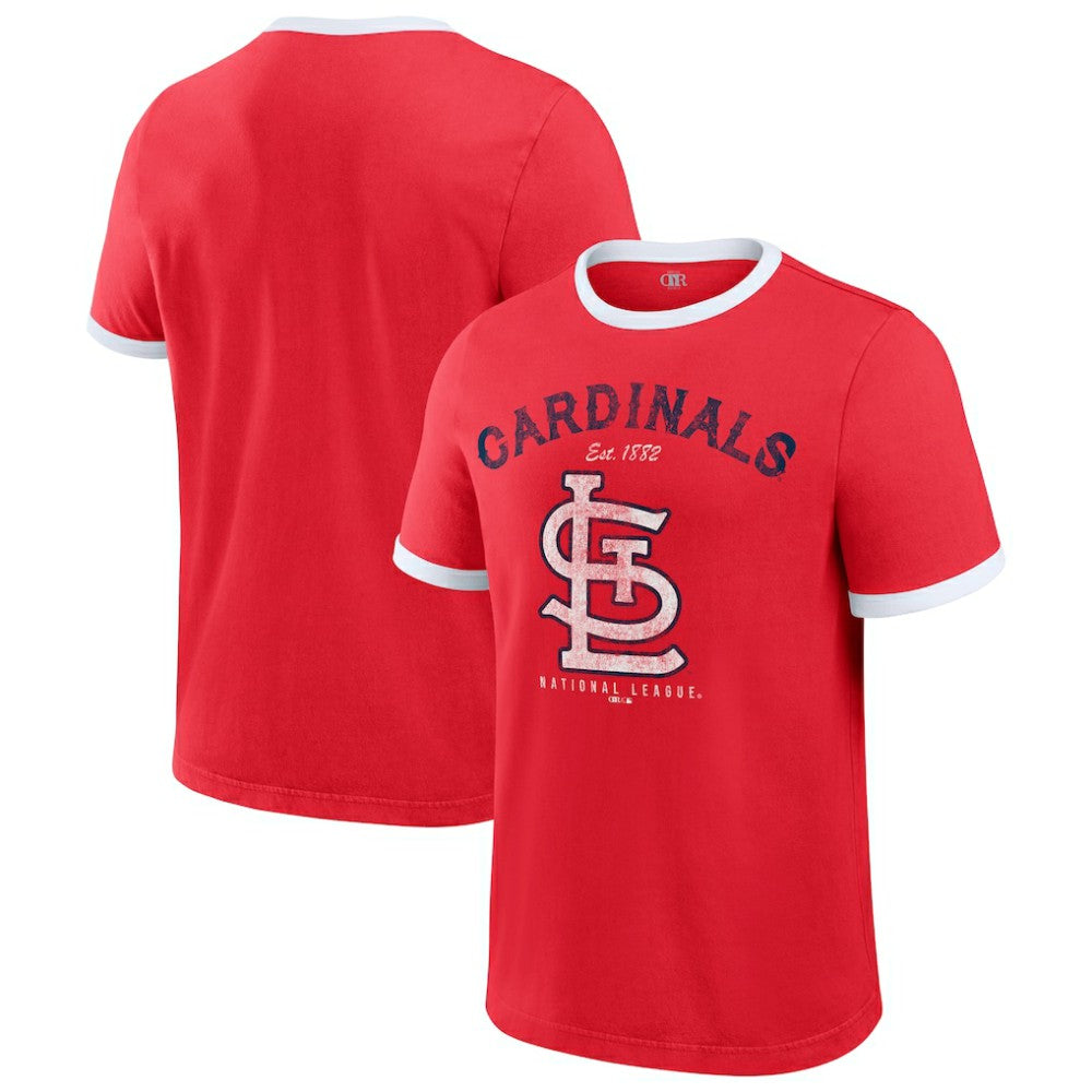 MLB St. Louis Cardinals Darius Rucker Collection by Fanatics Washed Ringer T-Shirt