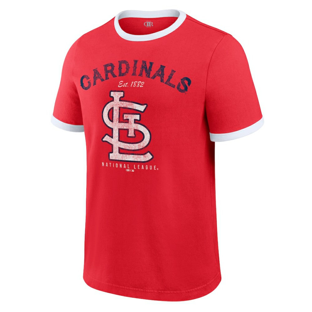 MLB St. Louis Cardinals Darius Rucker Collection by Fanatics Washed Ringer T-Shirt