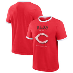 MLB Cincinnati Reds Darius Rucker Collection by Fanatics Washed Ringer T-Shirt