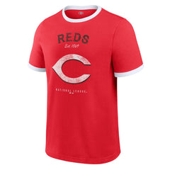 MLB Cincinnati Reds Darius Rucker Collection by Fanatics Washed Ringer T-Shirt