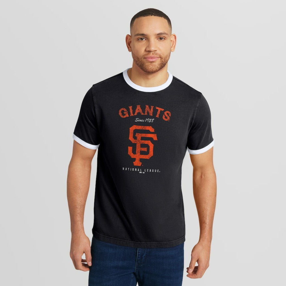 MLB San Francisco Giants Darius Rucker Collection by Fanatics Washed Ringer T-Shirt