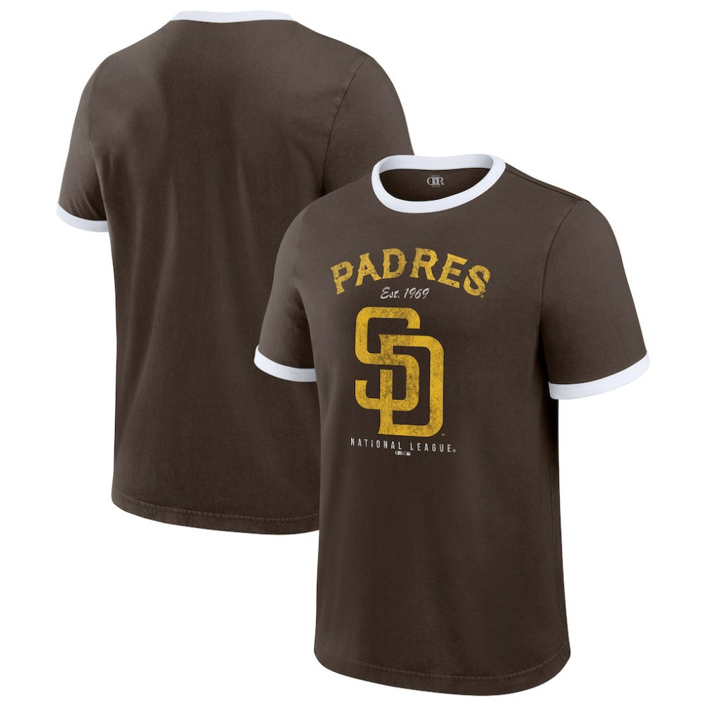 MLB San Diego Padres Darius Rucker Collection by Fanatics Washed Ringer T-Shirt