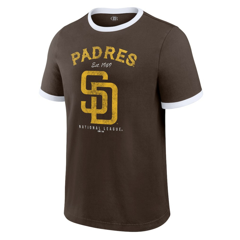 MLB San Diego Padres Darius Rucker Collection by Fanatics Washed Ringer T-Shirt