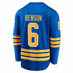 NHL Royal Zach Benson Buffalo Sabres Fanatics Home Breakaway Jersey