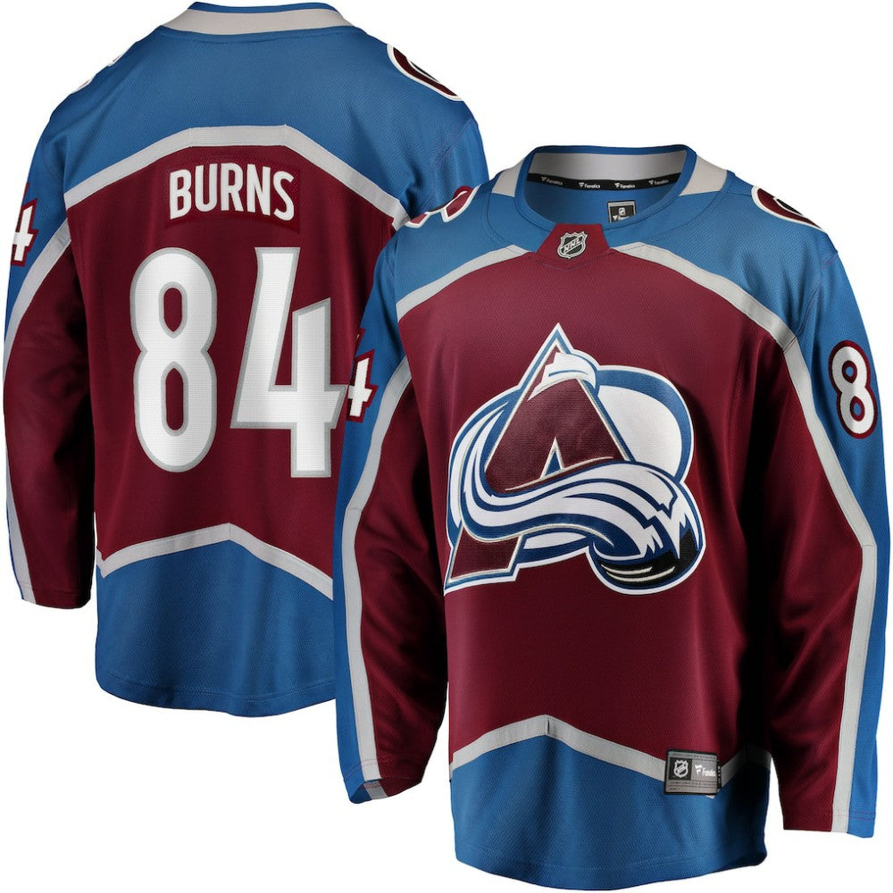 NHL Burgundy Brent Burns Colorado Avalanche Fanatics Home Breakaway Jersey