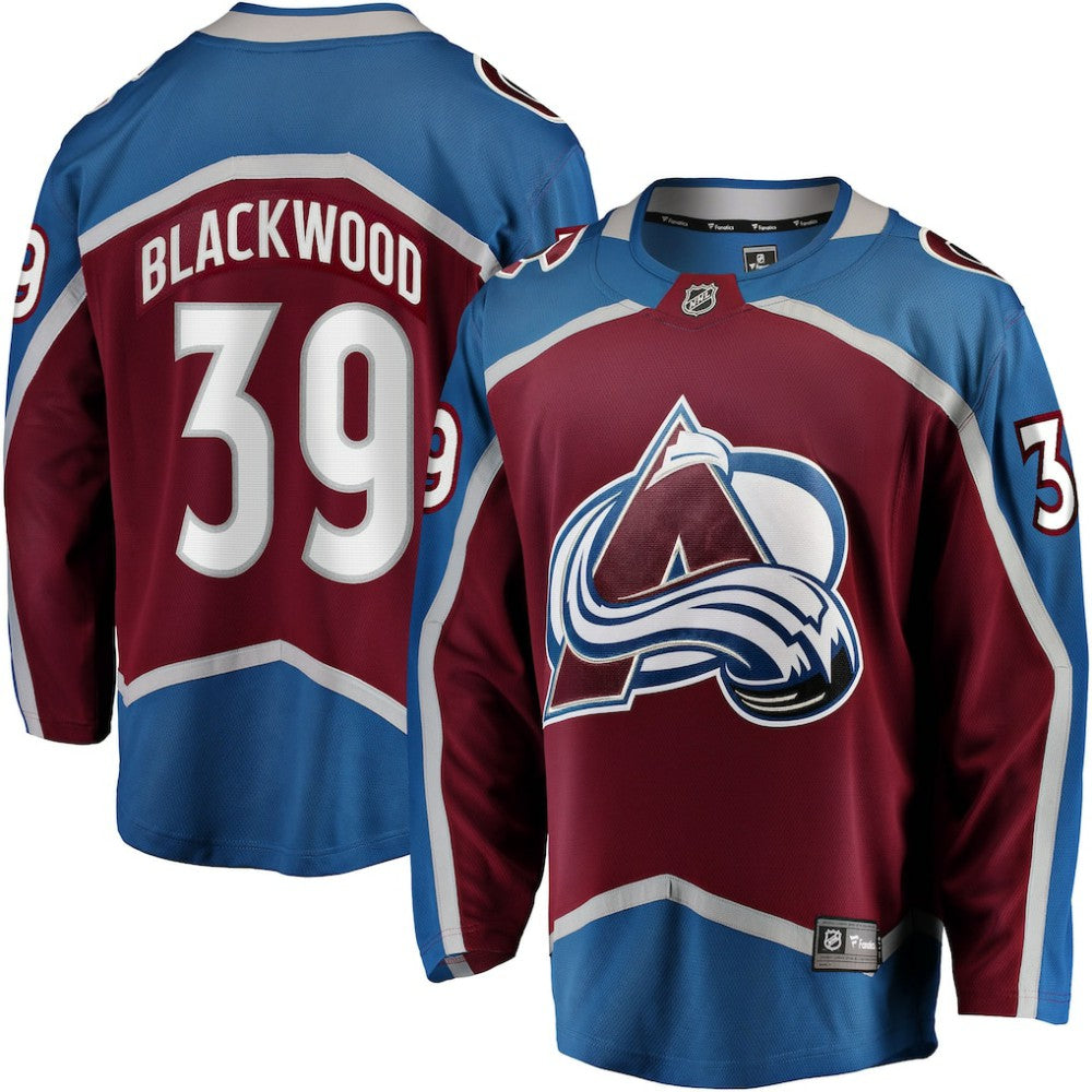 NHL Burgundy Mackenzie Blackwood Colorado Avalanche Fanatics Home Breakaway Jersey