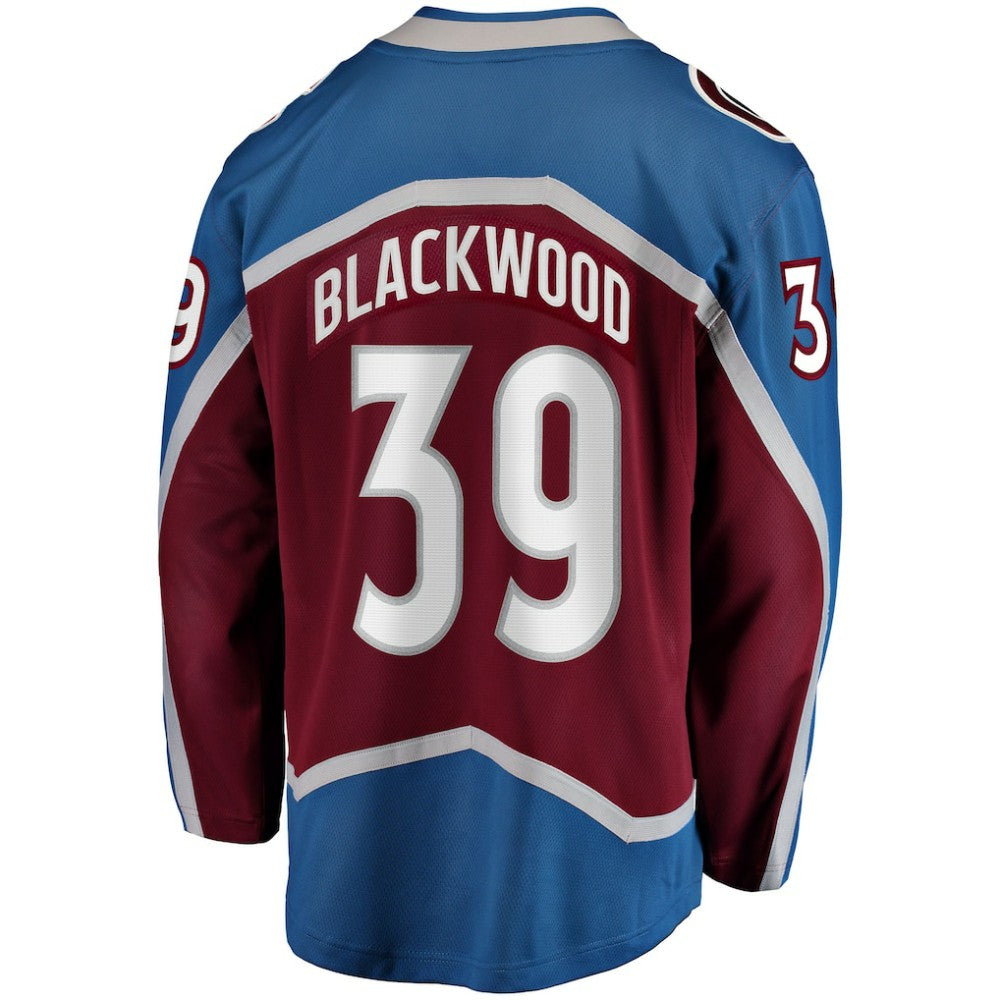 NHL Burgundy Mackenzie Blackwood Colorado Avalanche Fanatics Home Breakaway Jersey