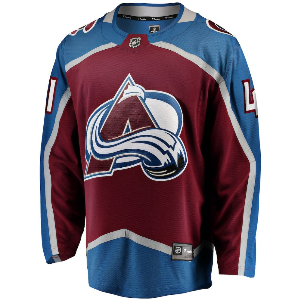 NHL Burgundy Scott Wedgewood Colorado Avalanche Fanatics Home Breakaway Jersey