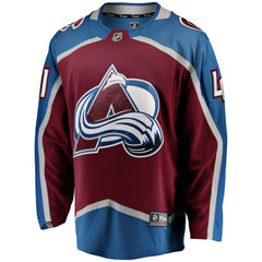 NHL Burgundy Scott Wedgewood Colorado Avalanche Fanatics Home Breakaway Jersey