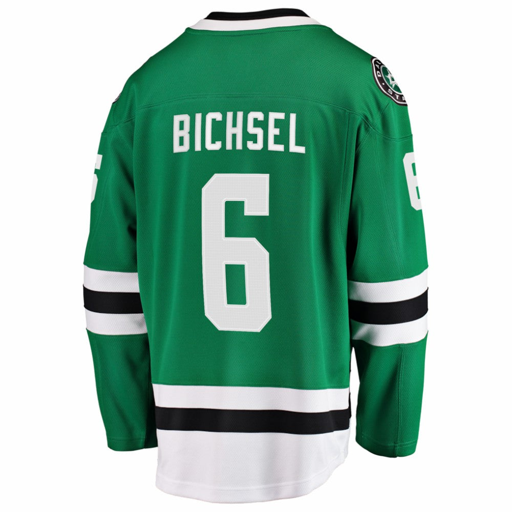 NHL Kelly Green Lian Bichsel Dallas Stars Fanatics Home Breakaway Jersey