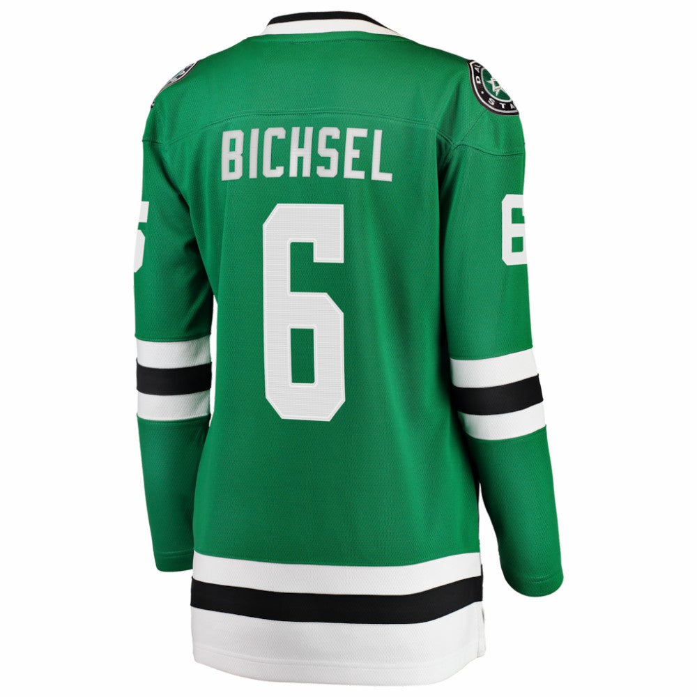 NHL Kelly Green Lian Bichsel Dallas Stars Fanatics Women's Home Breakaway Jersey