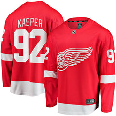 NHL Red Marco Kasper Detroit Red Wings Fanatics Home Breakaway Jersey
