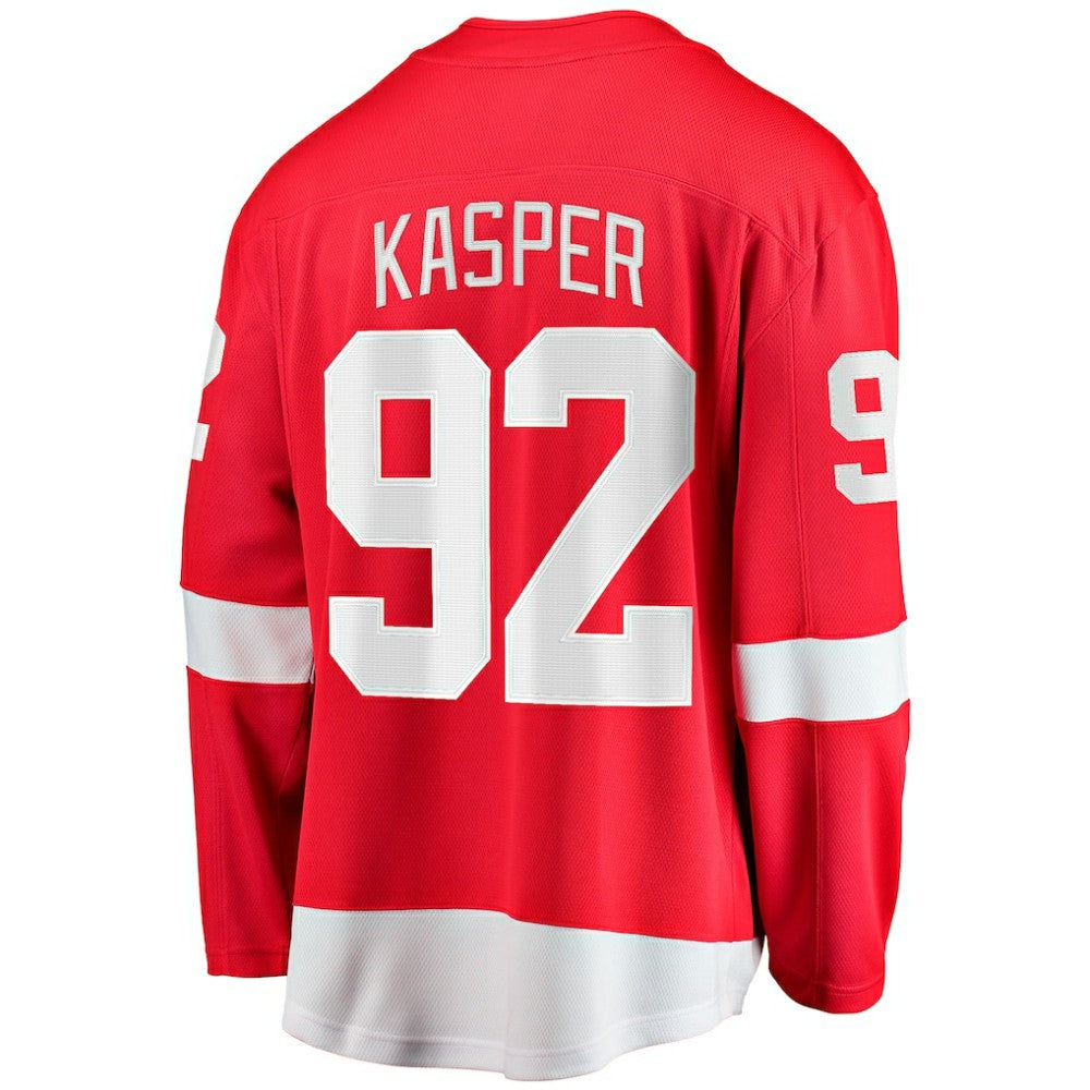 NHL Red Marco Kasper Detroit Red Wings Fanatics Home Breakaway Jersey