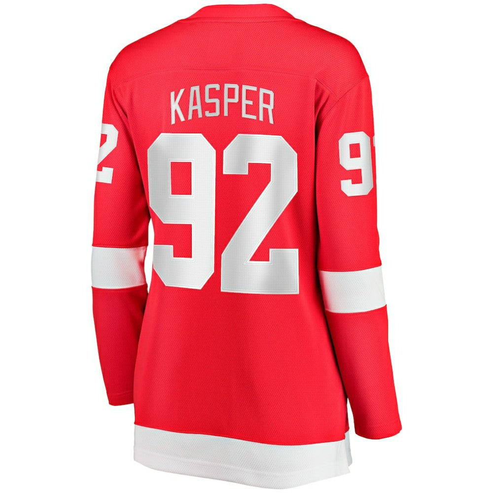 NHL Red Marco Kasper Detroit Red Wings Fanatics Women's Home Breakaway Jersey