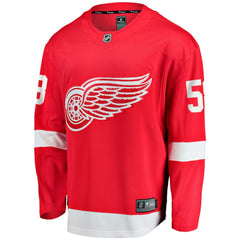 NHL Red Emmitt Finnie Detroit Red Wings Fanatics Home Breakaway Jersey