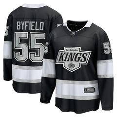 NHL Black Quinton Byfield Los Angeles Kings Fanatics Home Breakaway Jersey