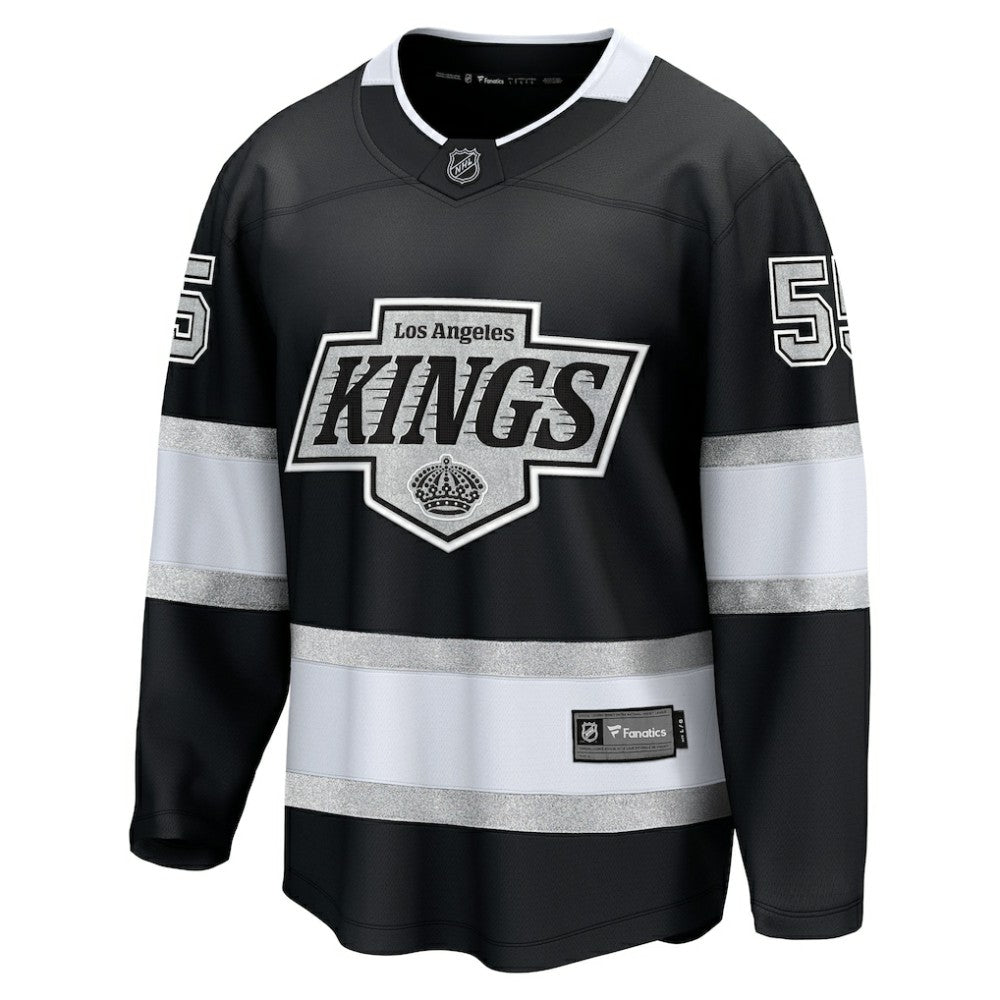 NHL Black Quinton Byfield Los Angeles Kings Fanatics Home Breakaway Jersey