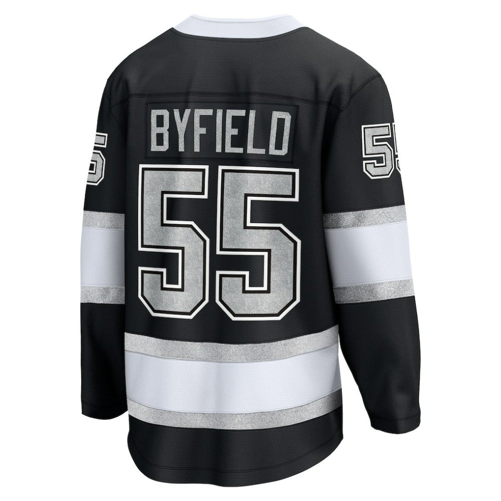 NHL Black Quinton Byfield Los Angeles Kings Fanatics Home Breakaway Jersey