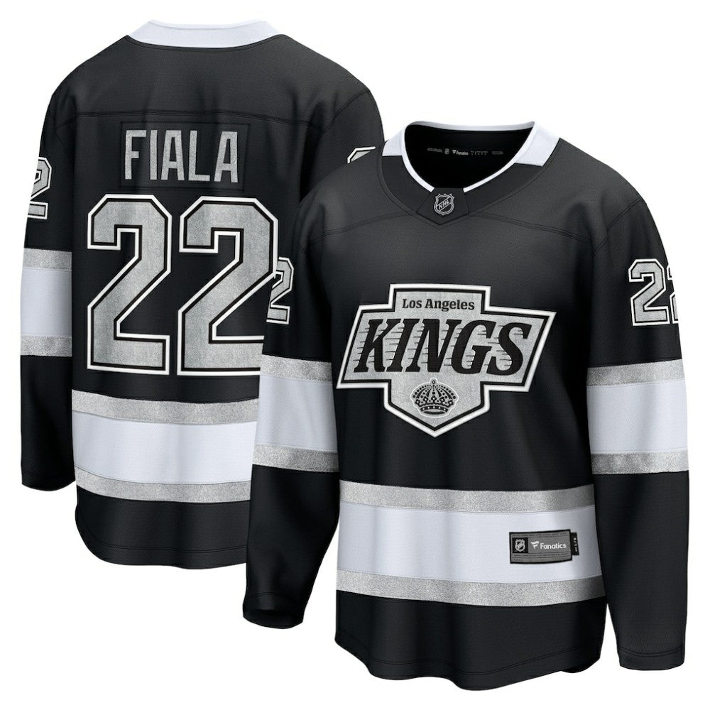 NHL Black Kevin Fiala Los Angeles Kings Fanatics Home Breakaway Jersey