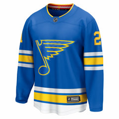 NHL Blue Jimmy Snuggerud St. Louis Blues Fanatics Home Breakaway Jersey