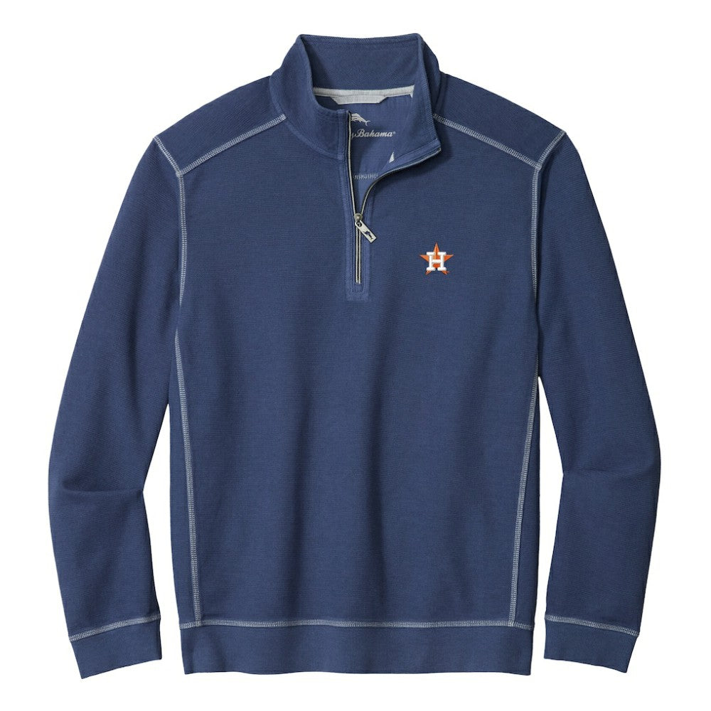 MLB Houston Astros Tommy Bahama Montego Bay Half-Zip Sweatshirt