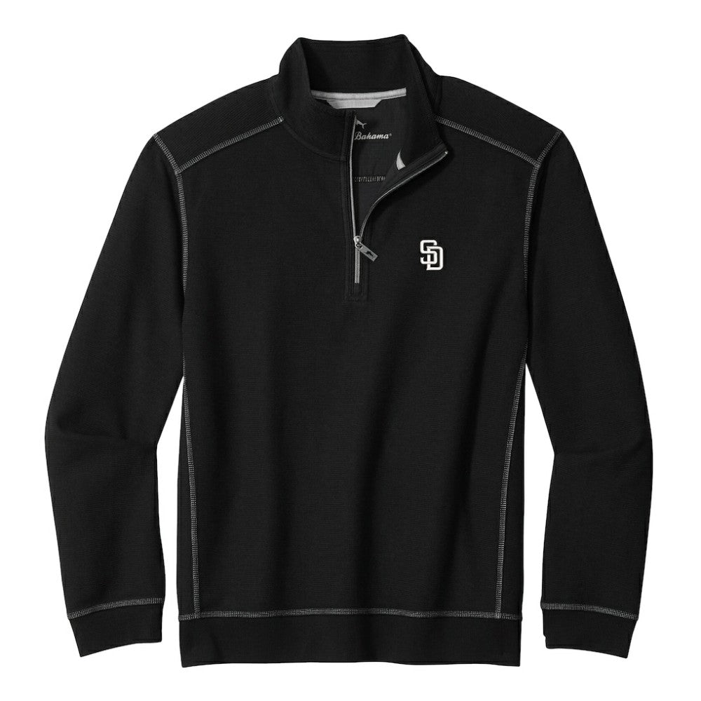 MLB San Diego Padres Tommy Bahama Montego Bay Half-Zip Sweatshirt
